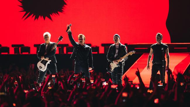 U2 toured the Joshua Tree in 2017, but they had unfinished business. Pic Danny North