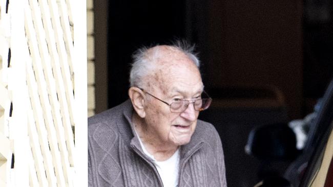 Ron Hodge, 92, who was allegedly assaulted by two police officers. Picture: Jane Dempster.