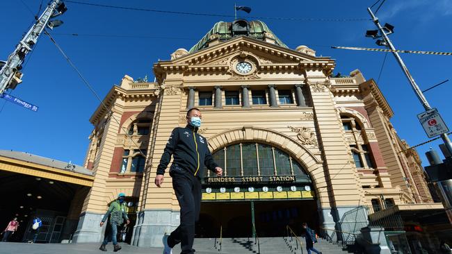 Victoria endured its fifth lockdown to beat the Delta strain. Picture: Andrew Henshaw