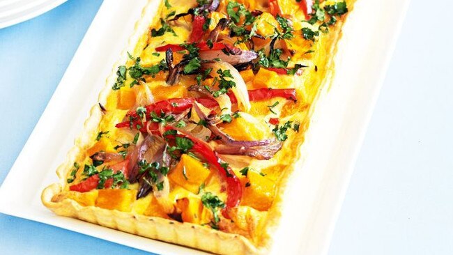 This bright and colourful quiche will be a hit.