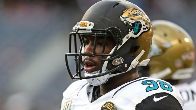 Chris Smith of the Jacksonville Jaguars. Photo by John Konstantaras/Getty Images.