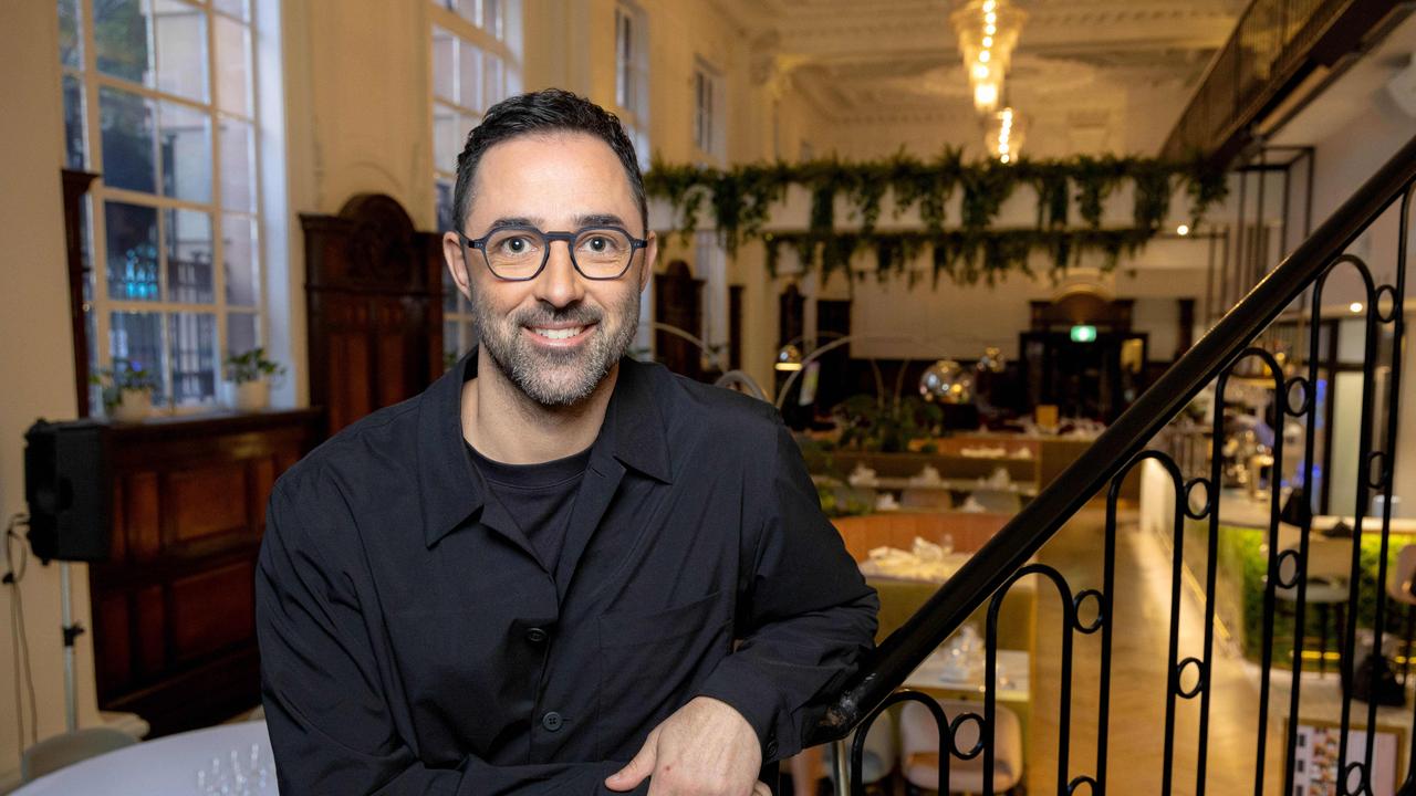 MasterChef judge Andy Allen at Donna Chang, Brisbane. Picture: Richard Walker