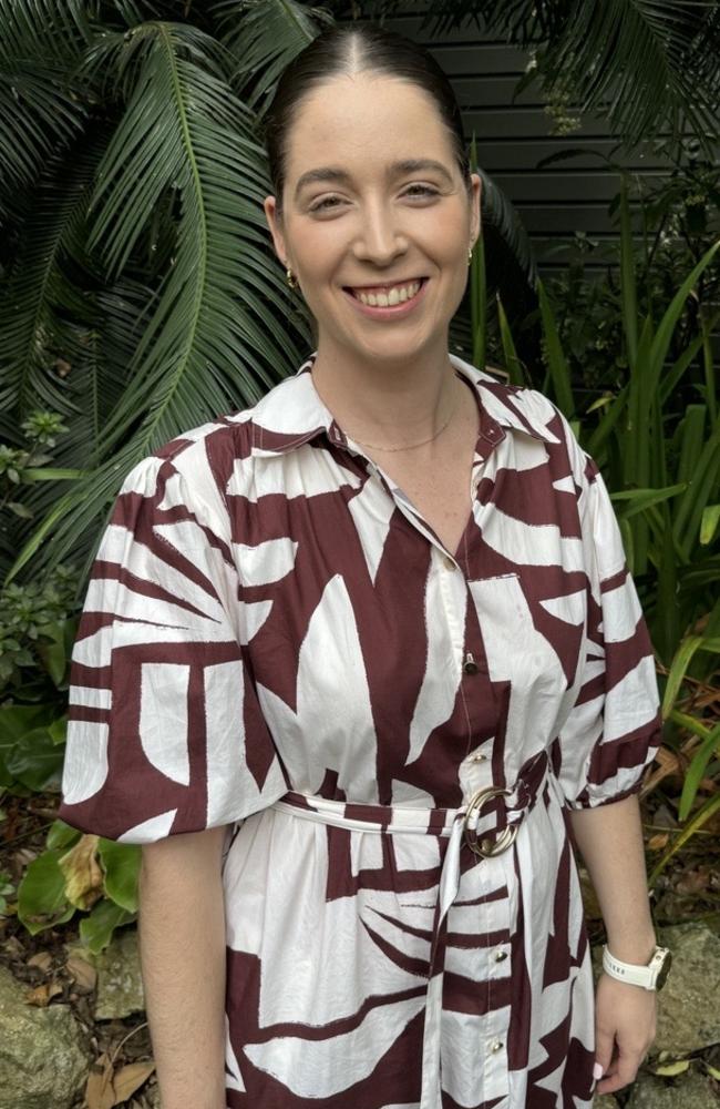 Maddie is a part of the Prevention & Early Detection team at Cancer Council Queensland and is passionate about educating the community. Picture CCQ