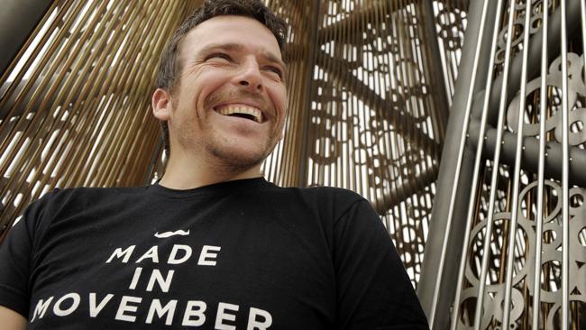 Paralympian Kurt Fearnley at Kangaroo Point Cliffs. Photo: Claudia Baxter