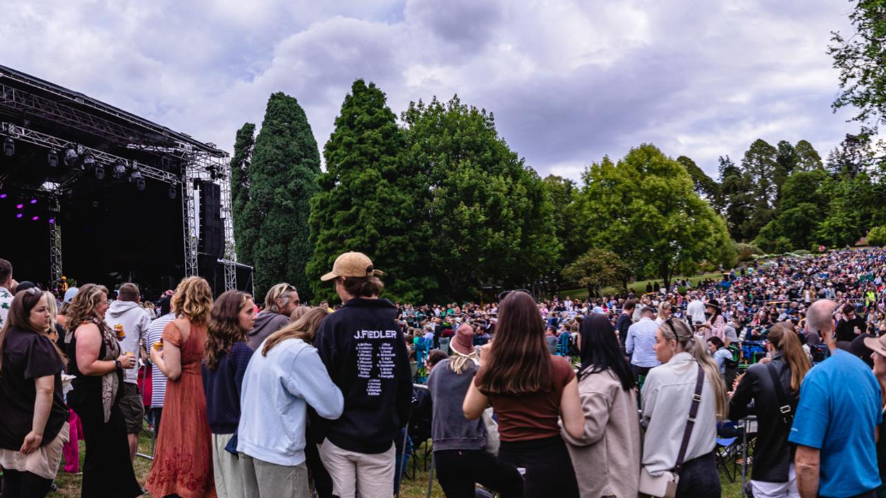 SummerSalt Festival at the Royal Botanical Gardens, Hobart. Picture: Linda Higginson