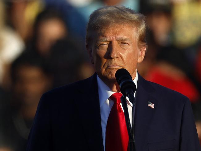 Former US President Donald Trump returns to Butler, Pennsylvania, for the first time since he was injured during an attempted assassination on July 13. Picture: Getty Images via AFP