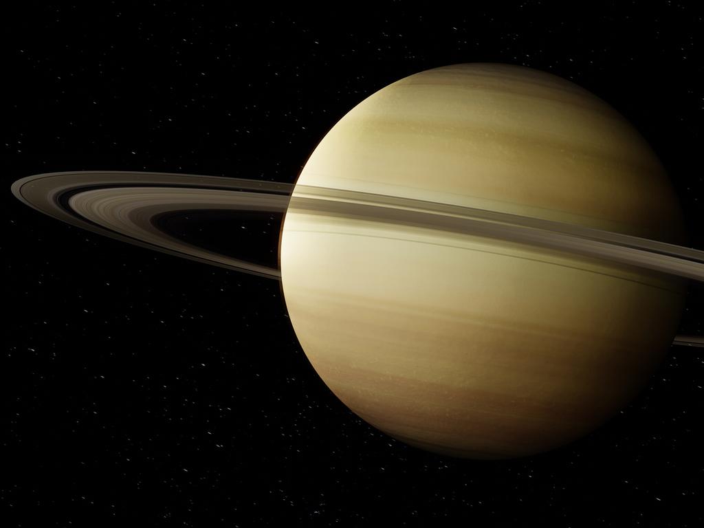 Saturn, accurate illustration of what the planet looks like