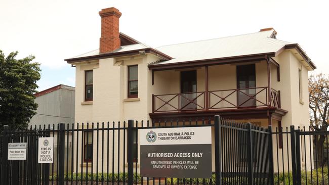 Thebarton Police Barracks, which will make way for the new Women's and Children's Hospital. Picture: Dean Martin