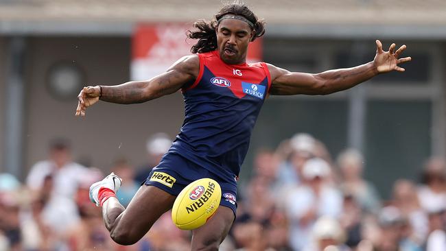 Kysaiah Pickett in action for the Demons. Picture: Michael Klein