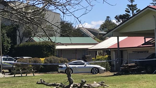 Scene of alleged wounding – Beach Retreat cabin park in Wynyard. Photo: Helen Kempton