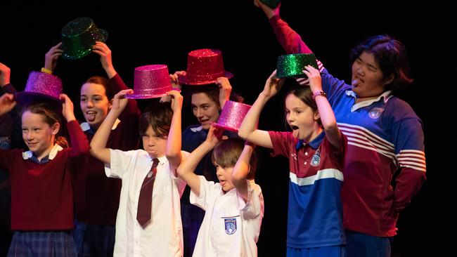 Geelong Schools Music and Movement Festival at Performing Arts Centre. Kardinia International College