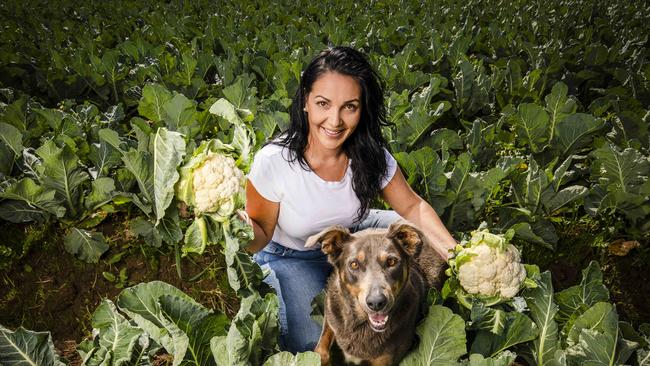 New leader: Emma Germano, who grows vegetables in Mirboo North, is to lead the Victorian Farmers Federation. Picture: Nicole Cleary