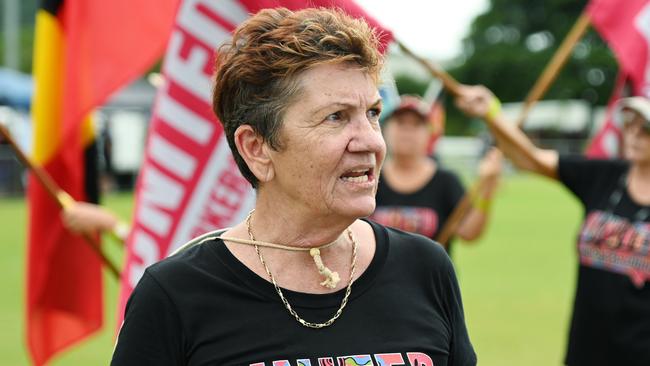 Queensland Council of Unions Cairns branch president Trish Berrill. Picture: Brendan Radke