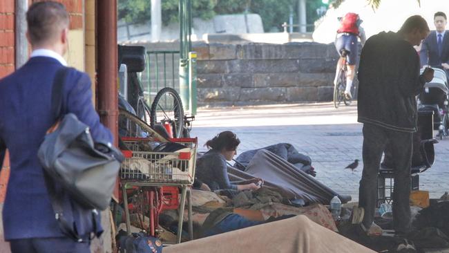 Many Australians are just one pay cheque away from being defined as homeless. Picture: Hamish Blair