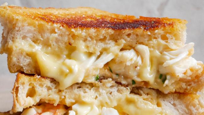 Daen Lia – one of Australia's most popular food creators with 1.4 million followers on TikTok – has turned the humble cheese and ham toastie on its head by developing Australia's most indulgent toastie – lobster and French cheese. Supplied