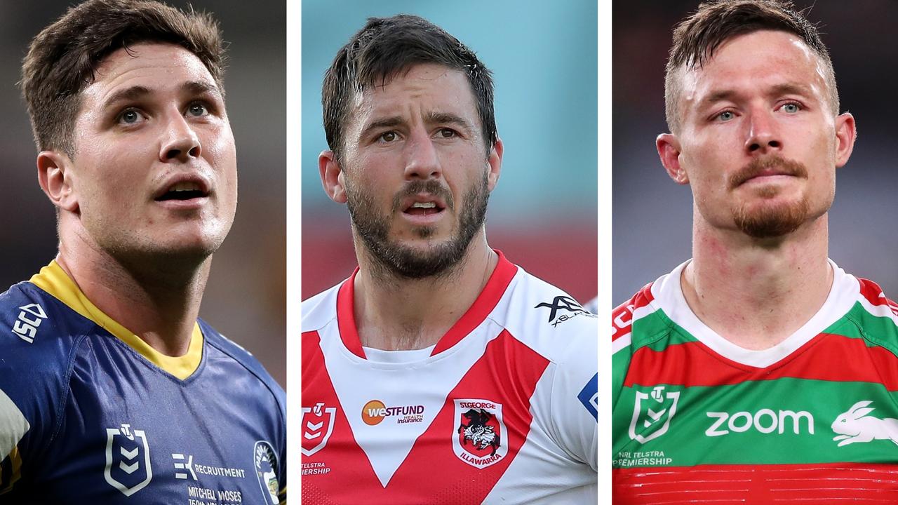 Mitchell Moses, Ben Hunt and Damien Cook.