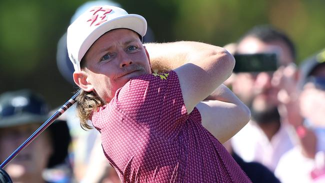 ADELAIDE, AUSTRALIA - APRIL 28: Cameron Smith, Team Ripper on the 7th tee during LIV Adelaide at The Grange Golf Club on April 28, 2024 in Adelaide, Australia. (Photo by Sarah Reed/Getty Images)