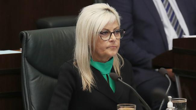 Minister Elise Archer. Question time in the Tasmanian parliament. Picture: Nikki Davis-Jones