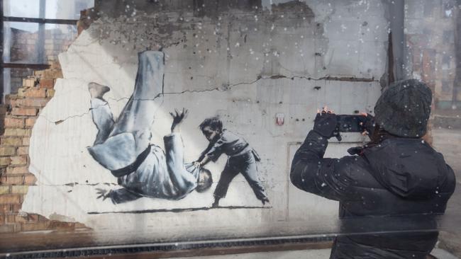 British artist Banksy is among 5000 that Canva is working to protect. Picture: Getty Images