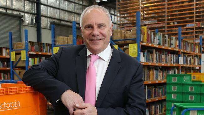 09/09/2020. Booktopia CEO Tony Nash, photographed at the company's distribution centre in Lidcombe in Sydney's West. Britta Campion / The Australian