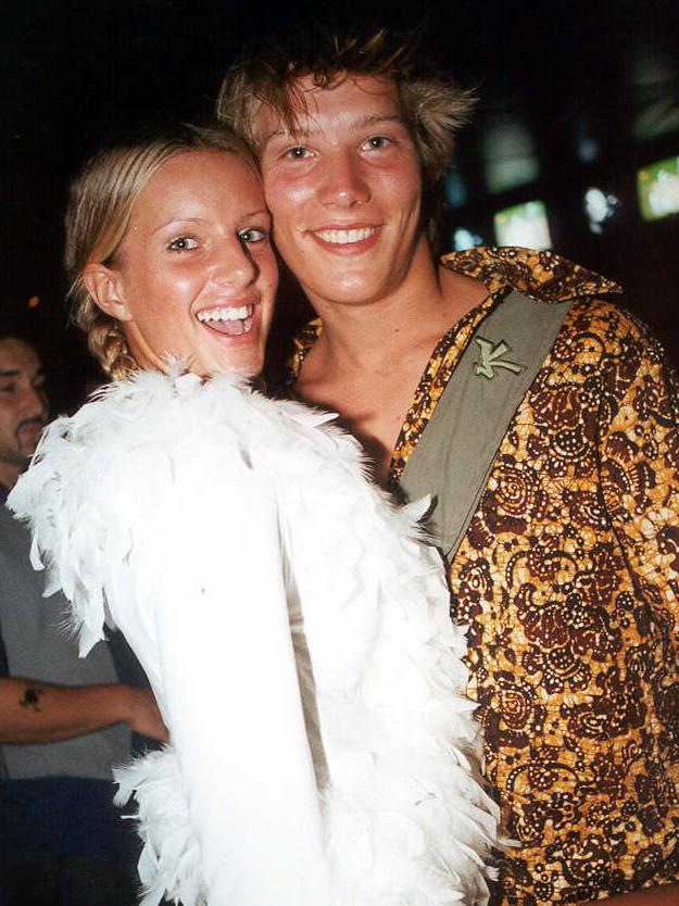Katie Gorrill and Paul Chidley at Cocktails and Dreams in 2000.