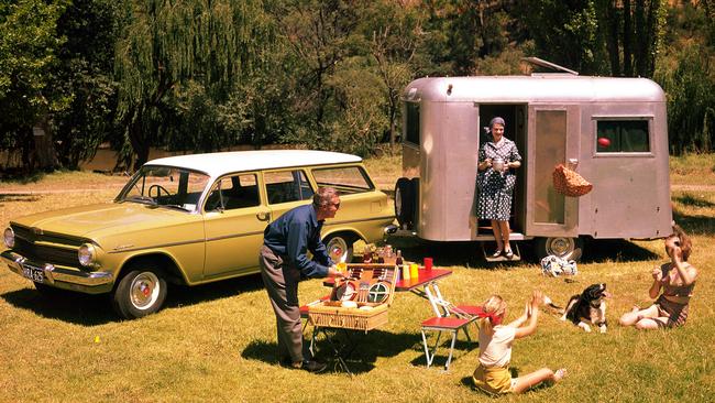 A Holden wagon from 1963. Today’s recreational vehicles are SUVs. Picture: Supplied.