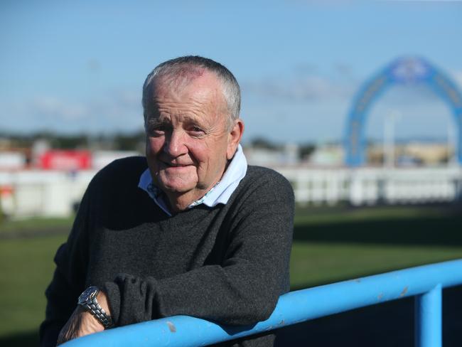 Horse trainer John Morrisey at the Gold Coast Turf Club. Picture: Scott Fletcher