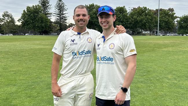 Centurions: Jai Elcock (left) and Ryan Hammel. Picture: Facebook