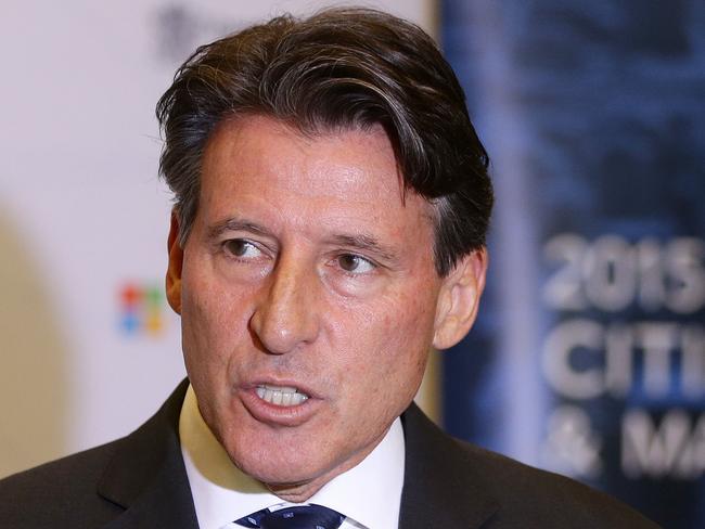 London Games organiser Lord Sebastian Coe, keynote speaker at the Asia Pacific Cities Summit, Brisbane Exhibition and Convention Centre, South Brisbane. Photographer: Liam Kidston.