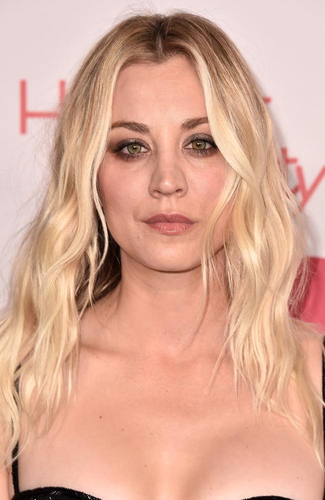 Cuoco’s new roles suggest a new phase in her career: Out with the laugh-tracked sitcoms, in with edgier fare. Picture: AFP