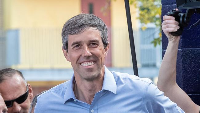 (FILES) In this file photo taken on November 4, 2018 Democratic candidate for the US Senate Beto O’Rourke arrives for his last public event before election night at the Pan American Neighborhood Park in Austin, Texas. - Beto O'Rourke, the affable former congressman who rose to political stardom last year when he nearly ousted a Republican senator in traditionally conservative Texas, announced on March 14, 2019 he was running for the 2020 presidential race. (Photo by SUZANNE CORDEIRO / AFP)