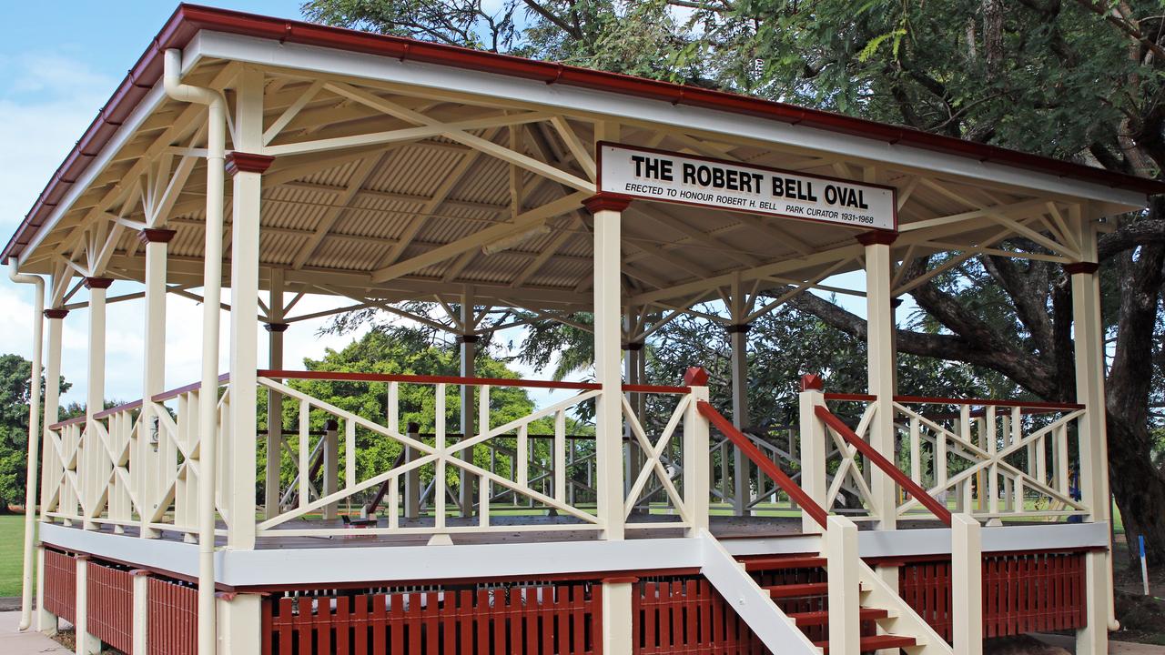 The Robert Bell rotunda at Queens Park, Goldsmith St, Mackay. Picture: Mackay Regional Council