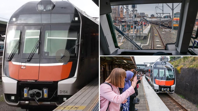 Newcastle and Central Coast passengers were the first to enjoy Sydney Trains' new Mariyung train which rolled out of Newcastle Interchange on Tuesday on its first-ever passenger service. Pictures: Supplied