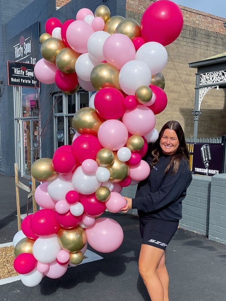 She ran Bespoke Balloons Ballarat since mid-2017. Picture: Instagram