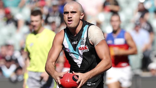 Port Adelaide’s Sam Powell-Pepper. Picture: Sarah Reed