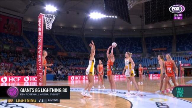 Scoring CHAOS in Giants v Lightning clash