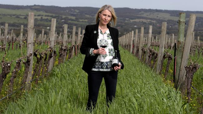 Mary Hamilton, of Hugh Hamilton Wines, has had to order French oak barrels early to guarantee supply. Picture: Kelly Barnes