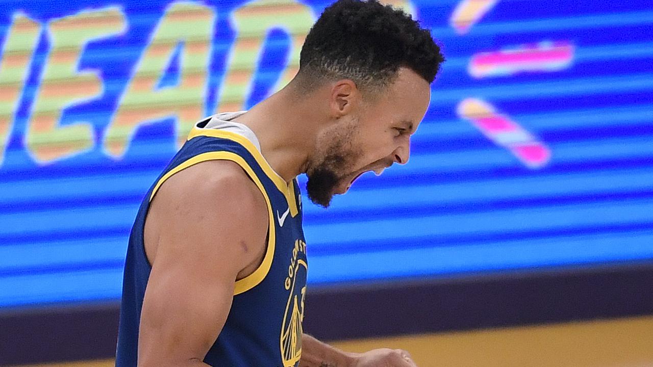 Steph Curry knows how to turn it on. (Photo by Harry How/Getty Images)