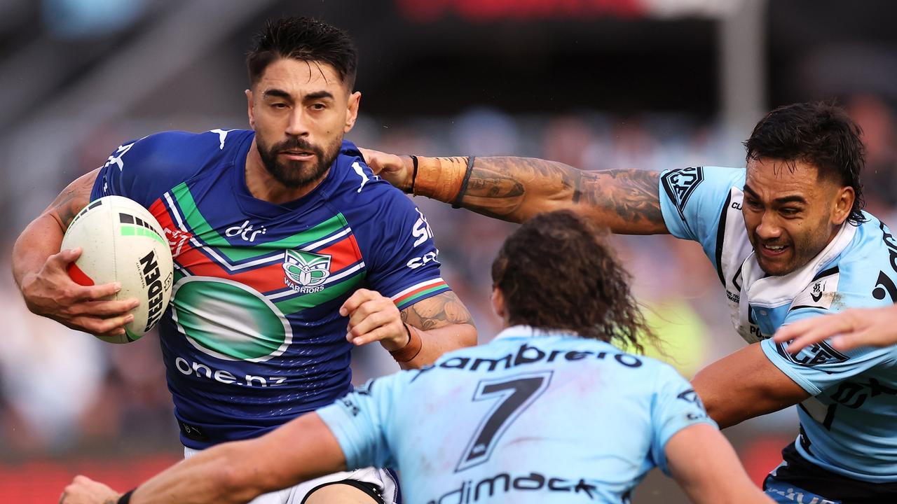 Shaun Johnson is in electric form. Photo by Mark Kolbe/Getty Images