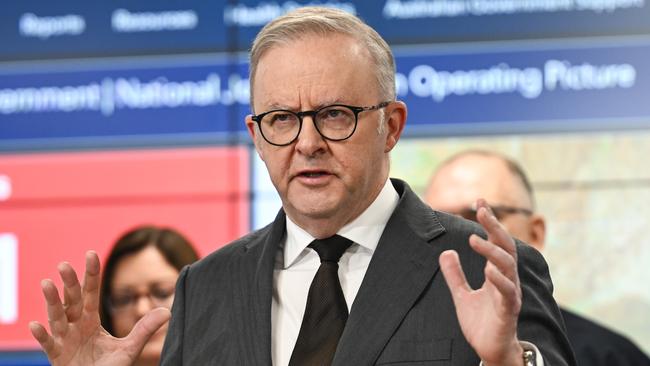 The Albanese Government is being urged to dump its super tax on unrealised gains. Picture: NewsWire / Martin Ollman