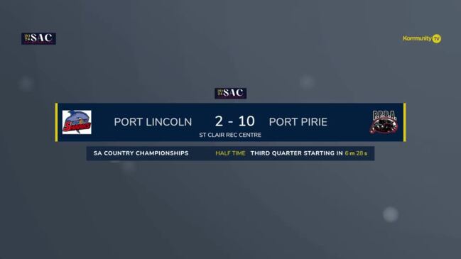 Replay: Port Lincoln v Port Pirie (U12 girls div 2 semi-final) - SA Junior Country Championships