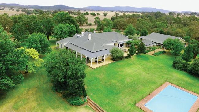 Southern jewel: The Gilgal property near Cootamundra in NSW was added to the Palgrove stable last year.