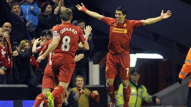 Liverpool's Luis Suarez was in incredible form against Norwich.