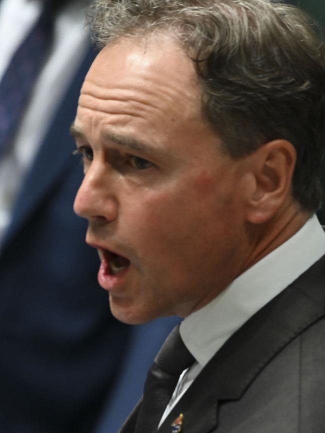 Health Minister Greg Hunt says the government has halved the time taken for new medicines to be approved. Picture: Martin Ollman/Getty Images