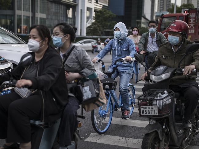 Where the virus started … Wuhan China. Picture: Getty