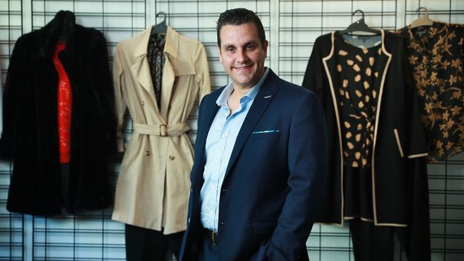 Mosaic Brands CEO Scott Evans at their offices in Sydney. Picture: John Feder/The Australian.