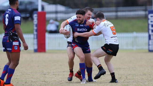 Leon Longbottom for Campbelltown Collegians. Picture: Steve Montgomery