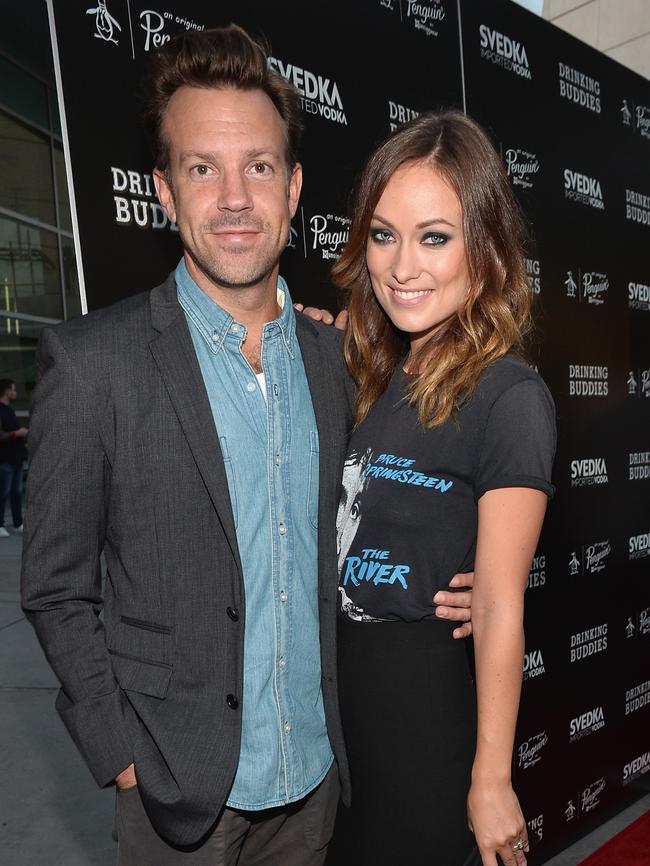 Jason Sudeikis and Olivia Wilde.