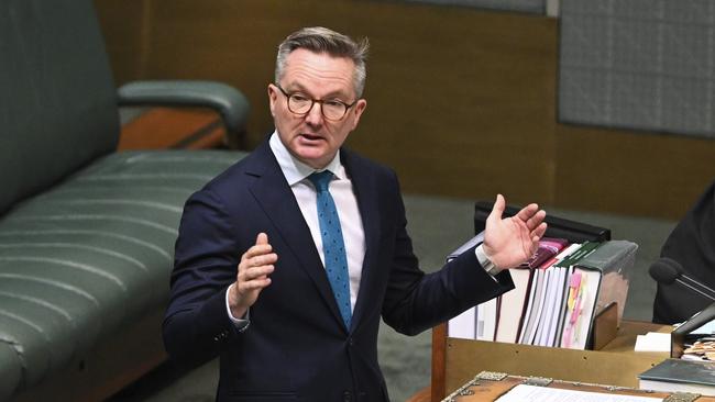 Climate Change and Energy Minister Chris Bowen says nuclear is a “pipe-dream” in the Australian context. Picture: NCA NewsWire / Martin Ollman