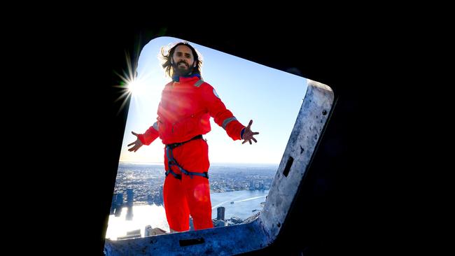 The actor has always been an avid climber. Picture: Roy Rochlin/Getty Images for Empire State Realty Trust